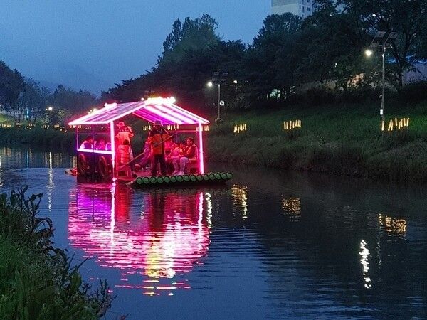 뗏목체험(사진제공=서초구청)