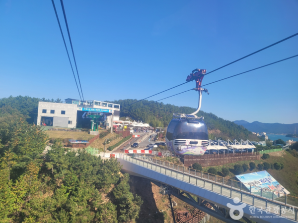 통영케이블카&nbsp;(ⓒ한국관광공사 대한민국 구석구석)&nbsp;