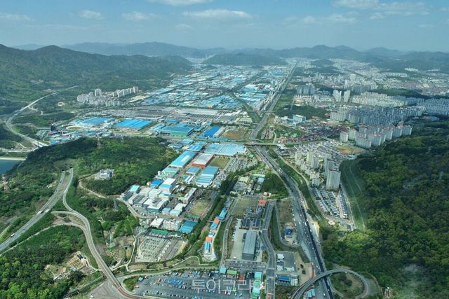 &nbsp; 창원국가산업단지&nbsp; /사진-경상남도