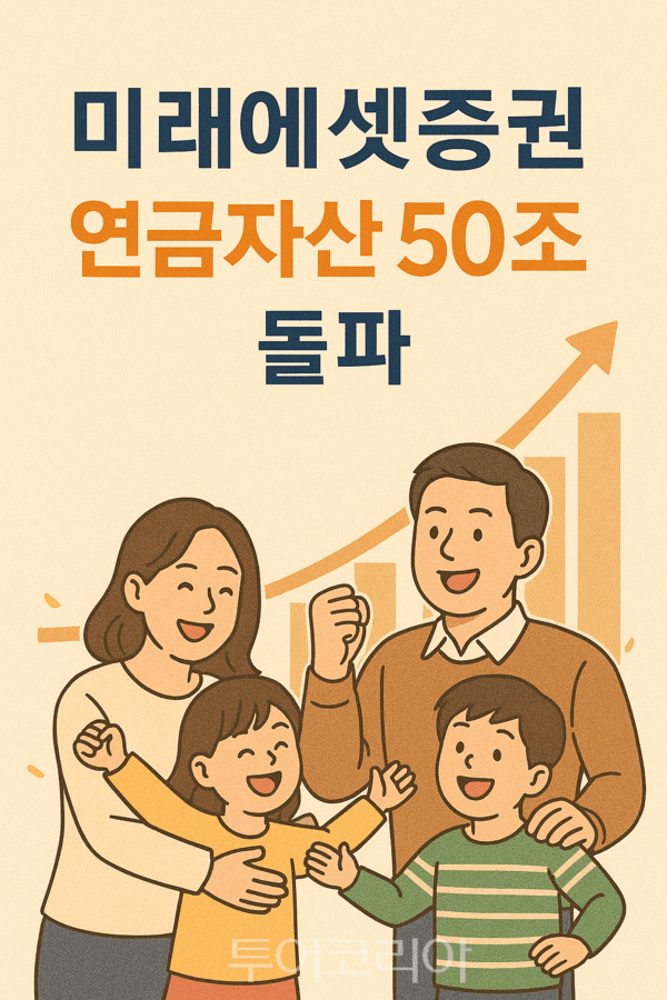 미래에셋증권은 연금자산이 50조 원을 돌파했다. /사진-미래에셋증권