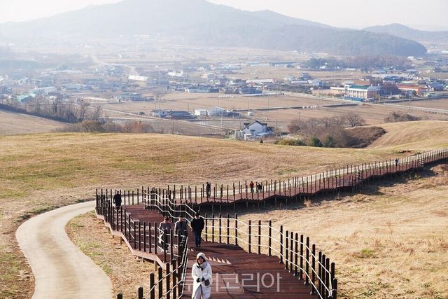 서산 한우목장 웰빙산책로&nbsp;/사진=충남도