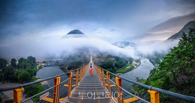 금산 월영산출렁다리&nbsp;/사진=충남도