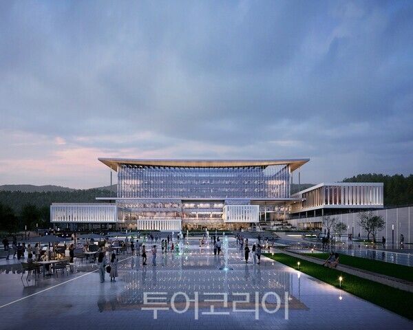 시청사 설계 공모 당선작 ‘타임 스케이프 서산’. /사진-서산시