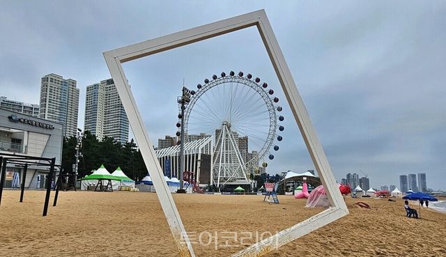 속초 해수욕장 속초아이대관람차[사진= 투어코리아 DB]
