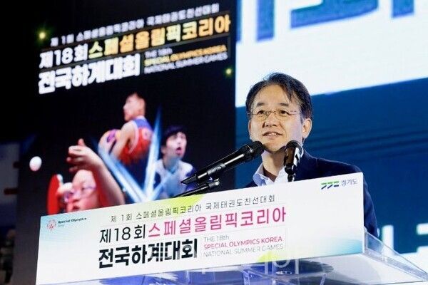 인사말 하는 이동환 고양시장/투어코리아뉴스 김경남 기자