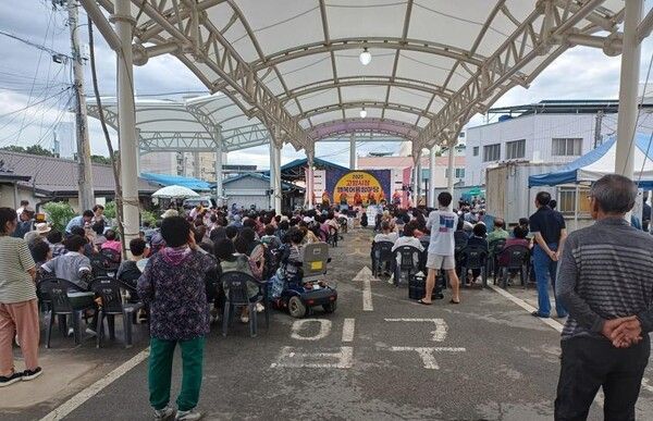 상점가 문화행사 모습./사진-의성군