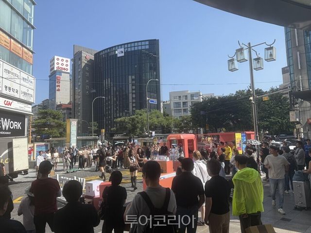 명동환대센터 버스킹 공연&nbsp;/ 사진=서울시