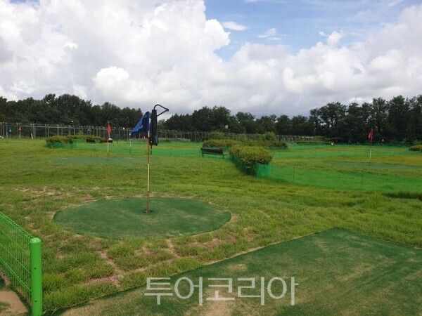 정발산파크골프장 전경/투어코리아뉴스 김경남 기자