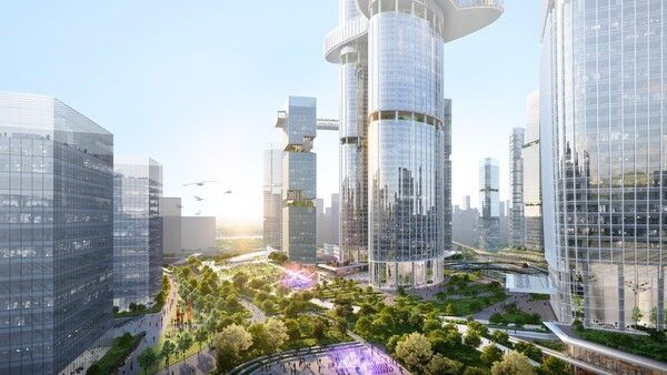 용산국제업무지구 조감도 (사진제공=용산구청)