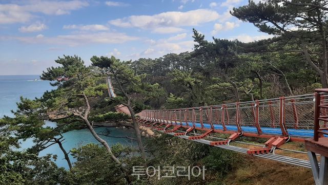 울산 대왕암공원 출렁다리ⓒ투어코리아