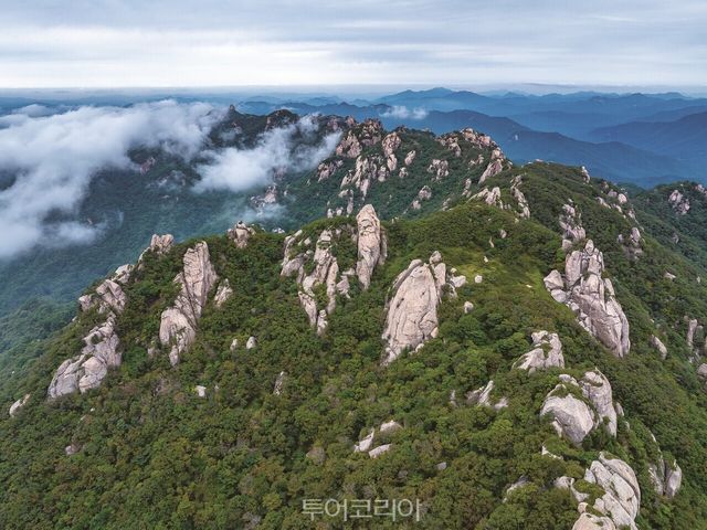 백두대간 20대 명소 충청북도 보은군 속리산 천왕봉/사진-산림청