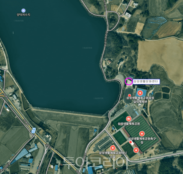삼성 생활문화센터 사업 위치도. /사진-음성군