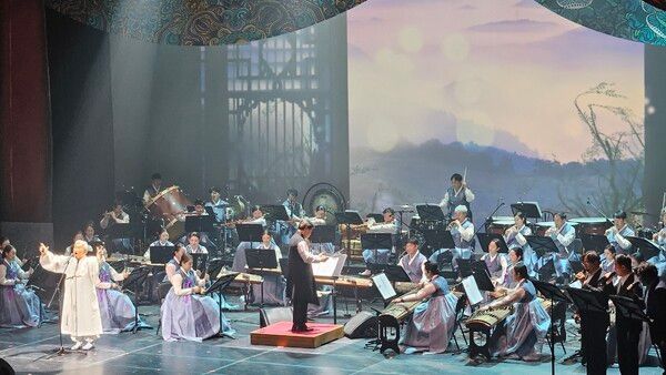 경북도립국악단 연주 모습./사진-경북도