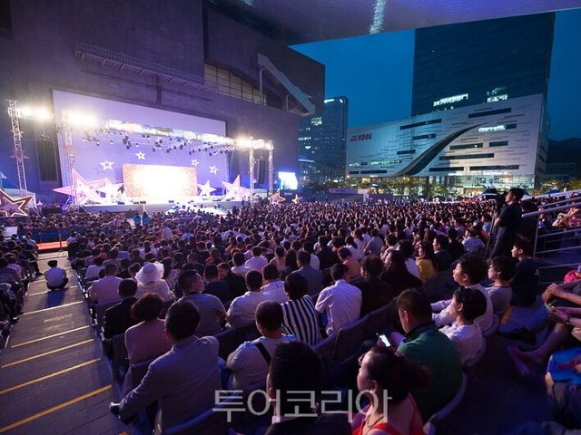 2014년 중국 암웨이 한국 기업회의 현장 모습/사진=한국관광공사