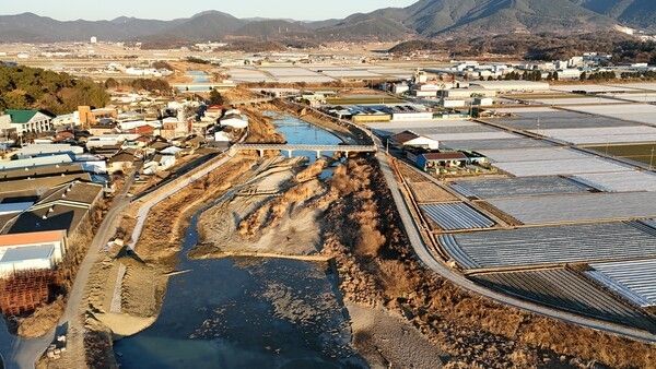 토평천 수변둘레길 조성사업 /사진-창녕군