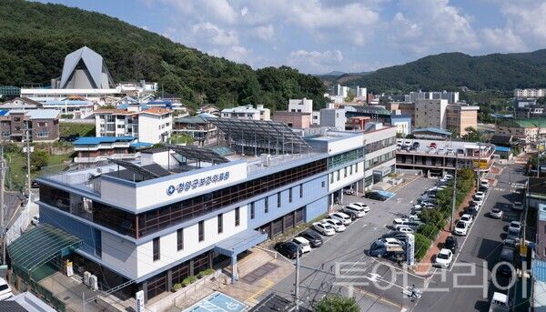 ▲청양군보건의료원 전경. /사진-청양군