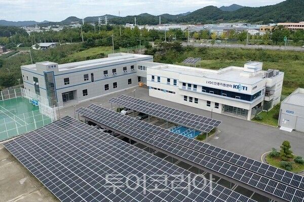 KETI LVDC 인증지원센터 전경. /사진-전남도