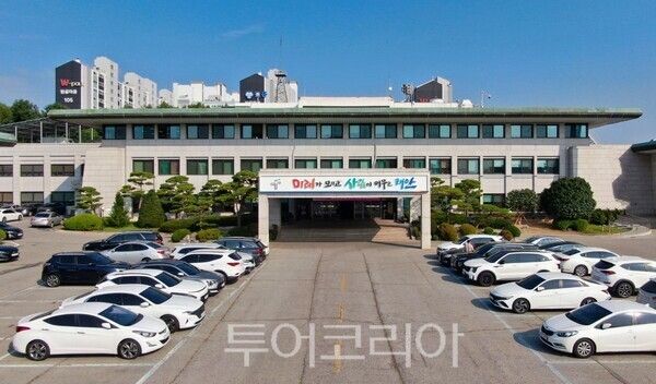 ▲충남 태안군 청사 전경.