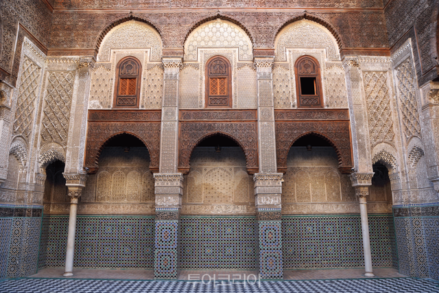 페스 Fes-Medersa "Fes-Artisan-Tapis /사진-모로코관광청