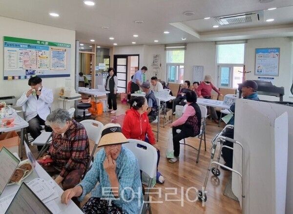 찾아가는 이동보건소/투어코리아뉴스&nbsp; 정명달 기자