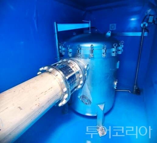 ▲상수도 정밀여과장치 설치(예). /사진-계룡시