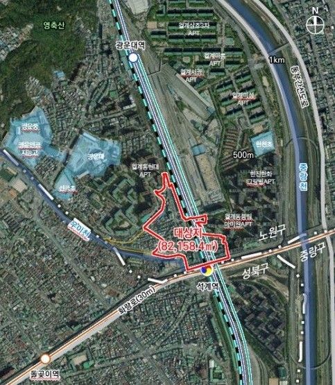 석계역 지구단위 개발 계획/사진=서울시의회