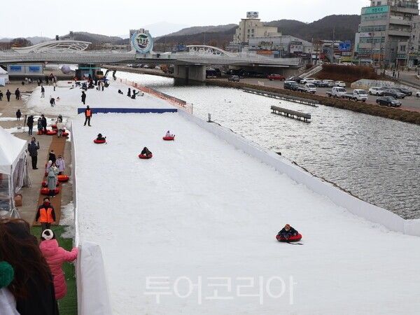 눈썰매장. /사진-보은군