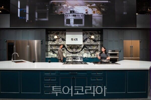 LG전자가 현지시간 지난 17일부터 19일까지 美 올랜도에서 열리는 북미 최대 주방·욕실 전시회 'KBIS 2026'에 참가했다. /사진-LG전자