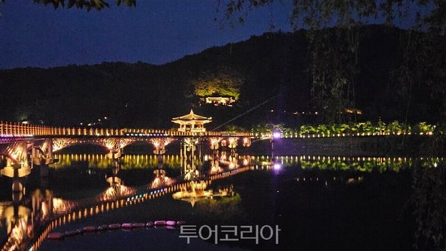 월영교 야경 Ⓒ투어코리아
