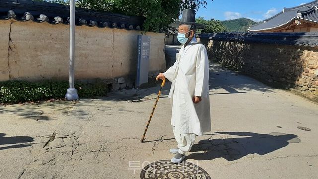 하회마을 어르신 Ⓒ투어코리아