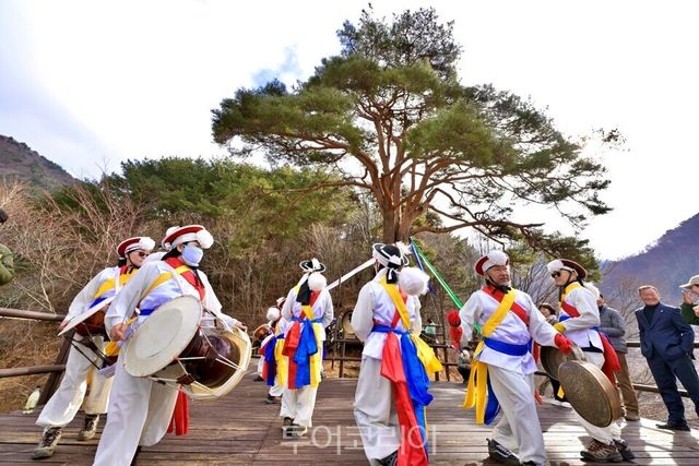 26일 남원시 산내면 와운마을에서 봉행된 지리산 천년송 당산제/사진=남원시