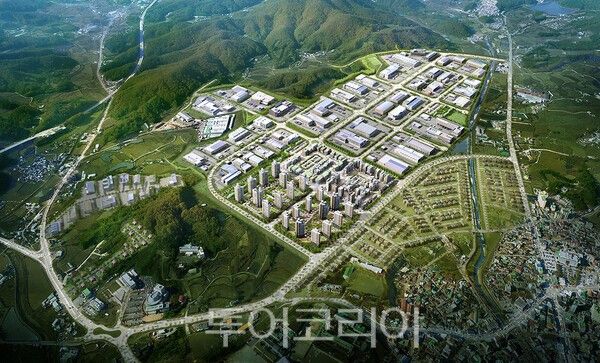 음성 용산산업단지 조감도. /사진-음성군