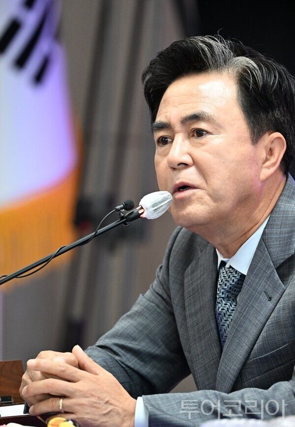 ▲김태흠 충남도지사 모습.