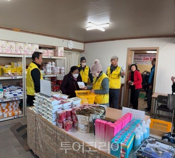 新 타인능해 구례 희망나눔가게 내부 모습. /사진-구례군