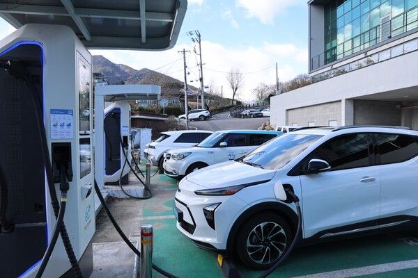 산청군 전기차 충전 /사진-산청군