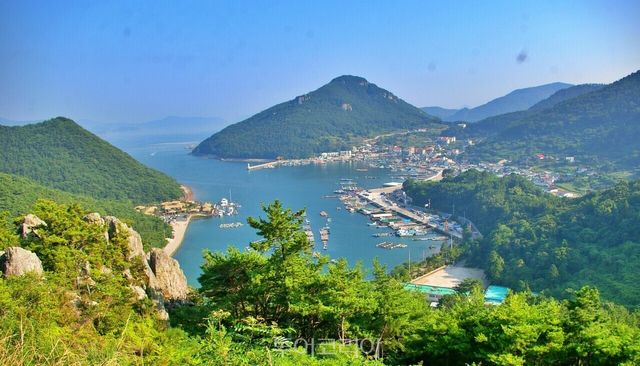 통영 바다 풍경/사진-투어코리아