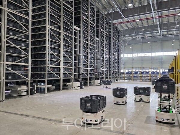 인천항 스마트 공동물류센터/투어코리아뉴스 김경남 기자