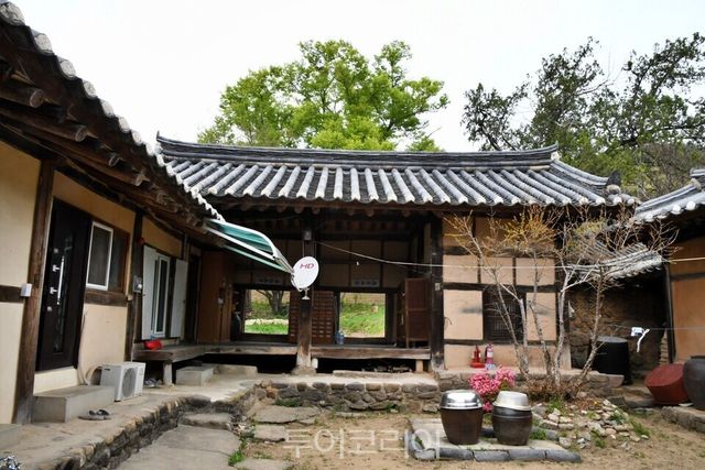 ‘안동 학남고택' 안재 정면/사진=국가유산청