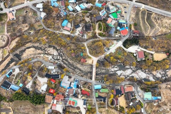 구례산동 산수유 마을의 현재 모습 / 사진_투어코리아 유지훈 기자