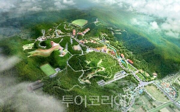 미군반환공여지 ‘캠프하우즈 도시숲 조성사업’ 조감도/투어코리아뉴스 김경남 기자