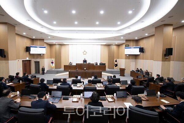 김포시의회 본회의 전경