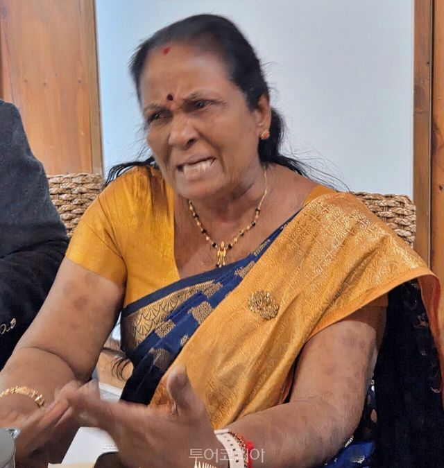 스리랑카 강제실종자가족협회(ARED)의 릴라데비 아난다나다라야 사무총장