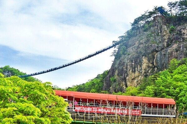 원주 소금산 출렁다리&nbsp;Ⓒ투어코리아