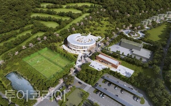 ▲충남기후환경교육원 조감도. /사진-청양군