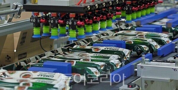 진천 CJ블로썸캠퍼스 냉동김밥 자동화 생산라인