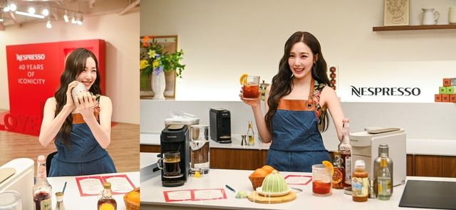 네스프레소의 ‘당신만을 위한 네스프레소 커피 타임’ 티파니 영 /사진제공=네스프레소
