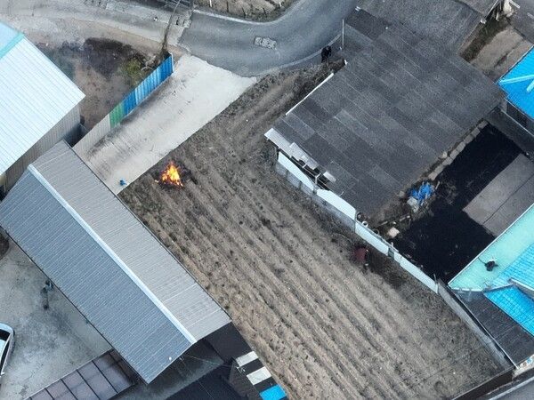 불법 소각 엄정 대응 참고사진./사진-의성군