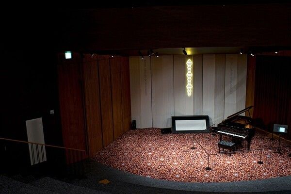 ▲&nbsp;의정부음악도서관 스테인웨이 스피리오 자동 연주회 공연장 전경 / 사진제공 = 의정부시&nbsp;