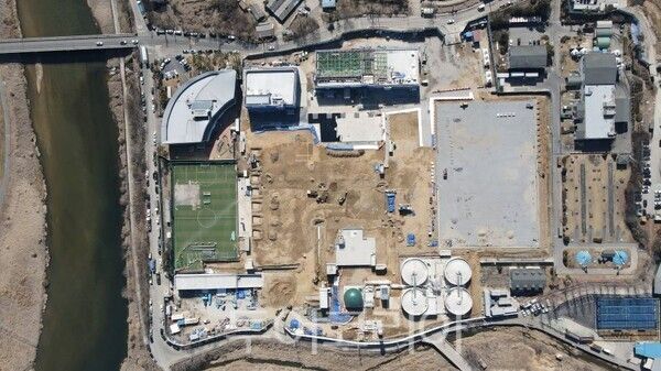 환경기초시설 복합단지인 용인레스피아 전경/투어코리아뉴스 정명달 기자