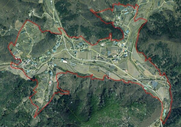 ▲&nbsp; 시우지구 항공사진 / 사진제공=남양주시